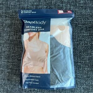 NIB GapBody Women’s Seamless Comfort Bra 2 Pack Size XL
